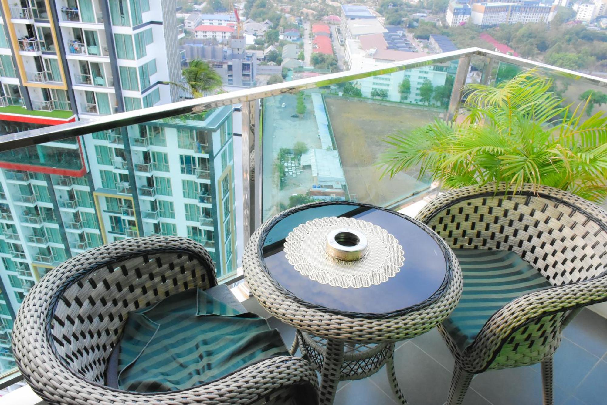 Dusit Grand Condo View Джомтиен Бийч Стая снимка